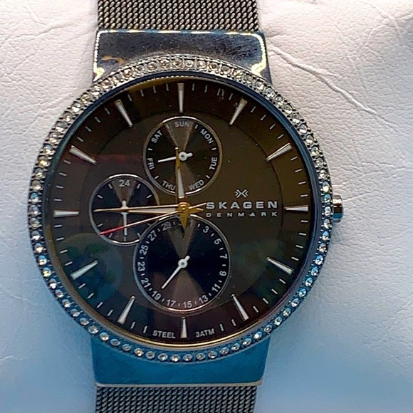Skagen Chronograph -Swarovski Crystal bezel main image 4
